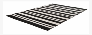 Cotton Rug, Black/white Striped - Placemat #3223801 Cotton Rug, Black/white Striped - Placemat #3223801