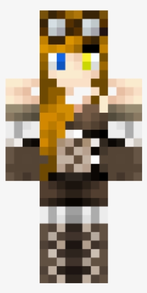 Alpha User - Blue Hair Minecraft Skin Girl #3224250