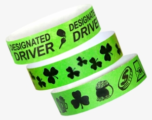 Patrick's Day Tyvek Wristbands In A Variety Of Designs, - Briefs #3224827