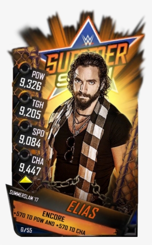 Supercard Elias S3 15 Summerslam17 - Wwe Supercard Jimmy Uso #3225725
