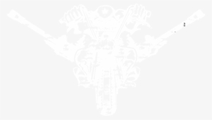 The Rolling Barrage Logo Grunge White - Rolling Barrage 2018 #3226080