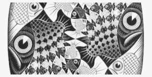 M - C - Escher - Fishes And Scales - Fishes And Scales Escher #3226154