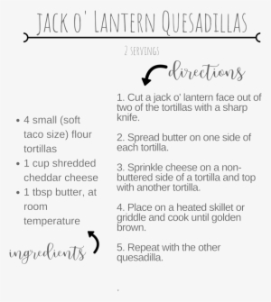 Jack O Lantern Quesadillas - Jack-o'-lantern #3226556