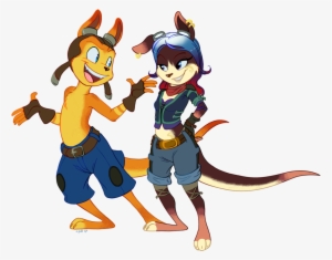 Daxter And Nasrin Rose By C-puff - Jak And Daxter #3226632