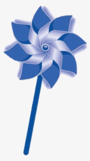 The Pinwheel Has Become The National Symbol For Child - Blue Pinwheel For Prevention #3227229