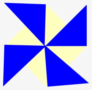 How To Set Use Blue Pinwheel Svg Vector #3227279