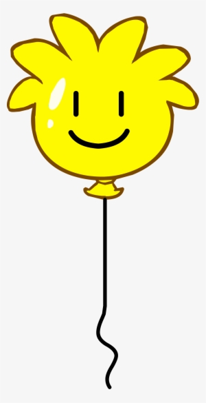 Yellow Puffle Balloon Icon - Smiley #3227364