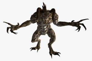 Leon Kennedy & Chris Redfield Runs The Monster Gauntlet - Fallout New Vegas Deathclaw #3227804