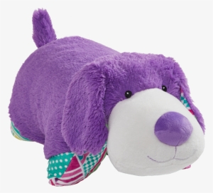 Colorful Purple Puppy Pillow Pet - Pillow Pets #3227892