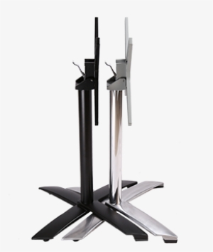 Black Folding Table Bases #3228194