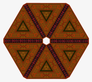 Border Print Tree Skirt - Circle #3228256