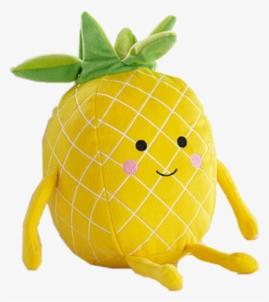 Yellowstickers Yellow Pineapple Pillow Emoji Freetoedit - Emoji #3228589