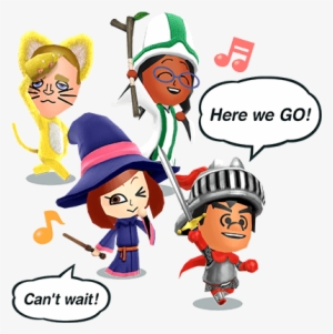 Explore The Kingdom Of Miitopia, Where Your Mii Characters - Tomodachi Life #3228629