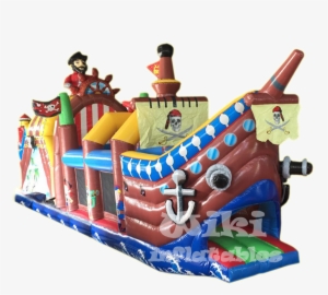 Pirate Boat Run - Inflatable #3228929