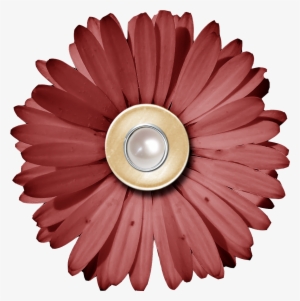 Download Zipped Elements Here - Flower Digital Scrapbook Embellishments #3229065