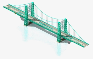 Bridge Vector Free Png Download Image - Bridge #3229276