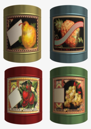 Scrapbook Scrap Elements, Food Drink - Tin Can #3229880