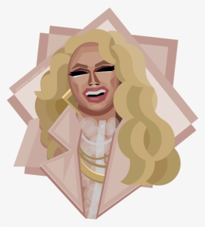 She Doesn't Give A You Know What About What Anybody - Pearl Drag Queen Png #3230154