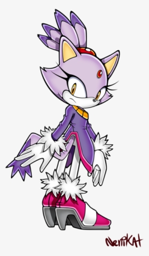 2 Nekat Sonic Rush Sonic 3d Blast Knuckles The Echidna - Blaze The Cat Style #3230647