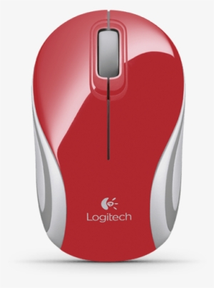 Logitech Wireless Mini Mouse M187 Red #3230649