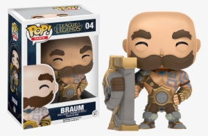 Braum Pop Vinyl Figure - Pop League Of Legends Braum #3230671