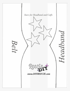 Pic 2 Picture3 Pic - Belt Diy Wonder Woman Template #3230819