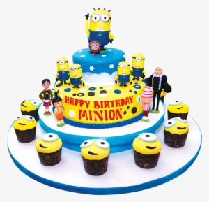 Bm 3176 Minion All Together And Cc 30 Cup Cake Minion - Minions #3231303