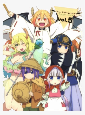 Download Png - Miss Kobayashi's Dragon Maid Vol 5 #3231365