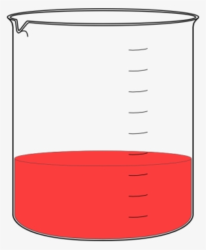 Red Water In Beaker #3231613