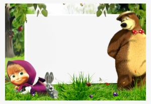 Efecto De Fotos De La Categoría - Bingkai Masha And The Bear #3231969