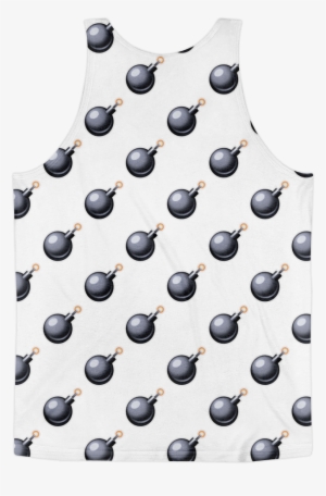 All Over Emoji Tank Top - Active Tank #3232062