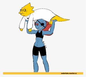 Игровой Арт,game - Undertale Alphis Et Undyne #3232852