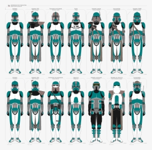 Star Wars Clone Trooper Army Ranks 120681 - Star Wars 42nd Assault Corps #3233030