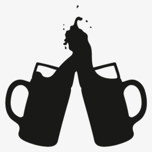 Prost - Beer Mug Silhouette Png #3233735