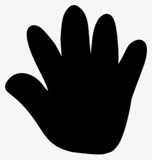 Child Hand Prints Clipart 3 By Sarah - Child Handprints Clipart Black And White #3233891