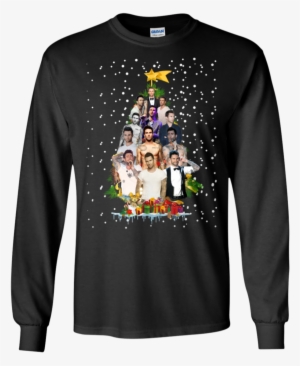 Adam Levine Christmas Tree Shirt - She Lived Happily Ever After Disney Cats #3234589