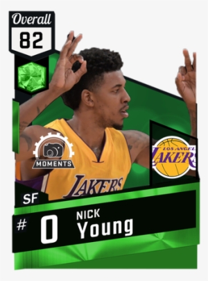 Moments Nick Young - Manute Bol 2k18 Team #3234590