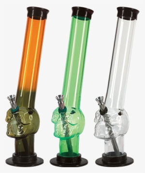 Acrylic Skull Marijuana Bong - Pipas De Agua Weed #3234591