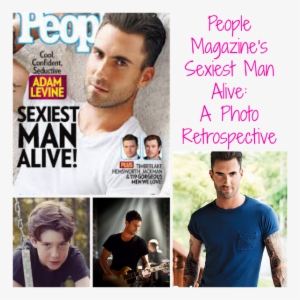 Adam Levine Is People Magazine's Sexiest Man Alive - Sexiest Man Alive Png #3234694