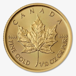 Sell 1 Oz Gold Canadian Maple Leaf - Canada Gold Coin 1 10 #3235520