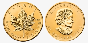 Gold Canadian Maple Leaf - Classic Coin #3235666