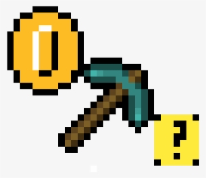 Mine Lucky Blox And Get Mario Coins - Small Pokeball Pixel Art #3236079