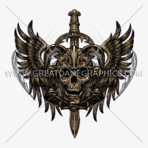 Zombie Skull & Wings - Zombie Wing #3236653