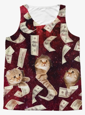 Make It Rain Cat Tank Top - Orrinsports Creative 3d Animal Wall Stickers Removable #3236838