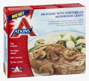 Atkins Meatloaf With Portobello Mushroom Gravy - 9 #3236928