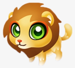 Scaredy Lion Baby - Fantasy Forest Story Cats #3237079