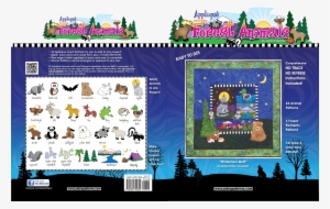 Applique Forest Animals Book Now Online - Cartoon #3237201