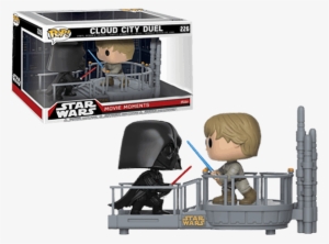 Darth Vader And Luke Skywalker Cloud City Duel Movie - Funko Pop Star Wars Movie Moments #3237574