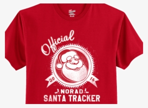 Matthew Mcconaughey And Santa Both Rely On Colorado's - Norad Track Santa Shirt #3237769