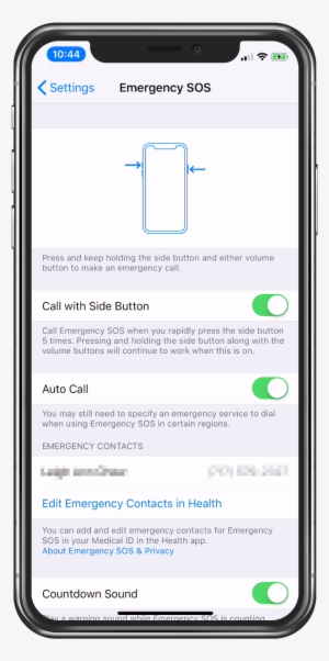 Go To Settings > Emergency Sos, And Turn On The Call - Msn Messenger 4.6 #3237798
